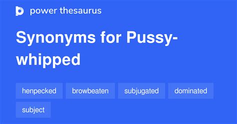 pussy synonyms|pussy 